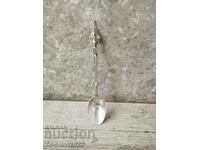 Old French silver coffee spoon