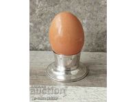 Cupă de ouă de Paște franceză veche - ARGINT -950