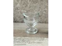 Old medical glass eye wash cup