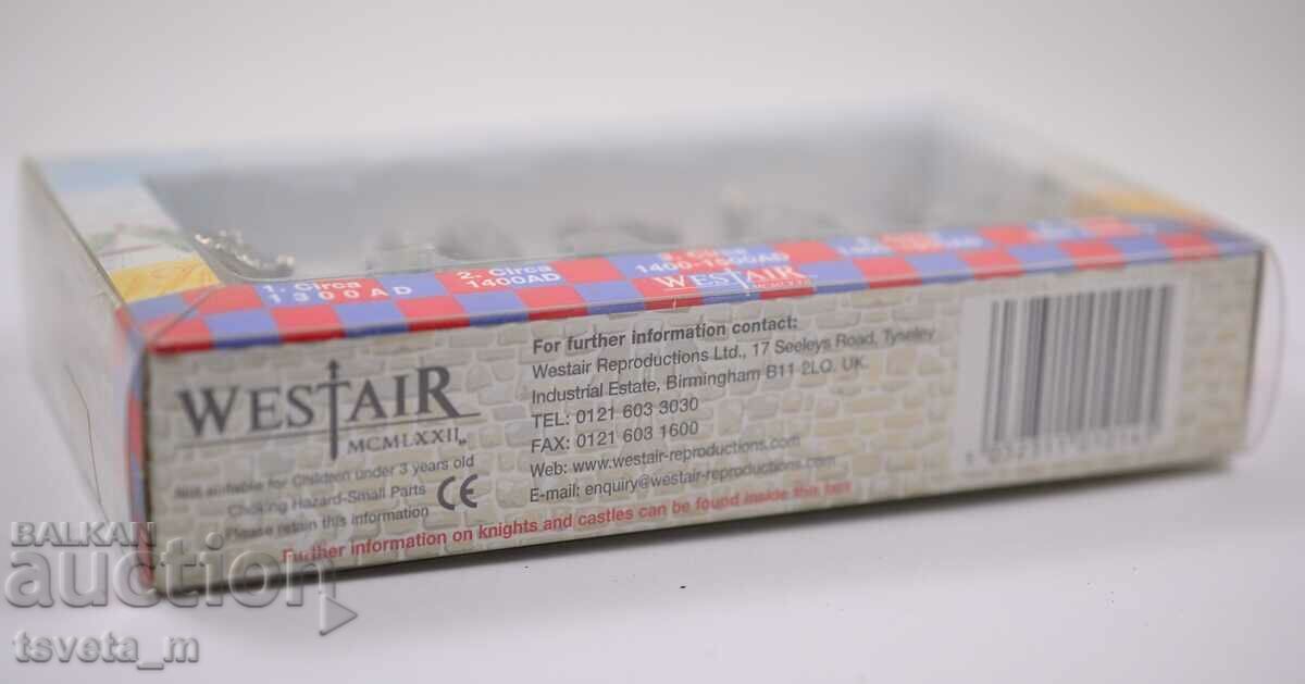 Auction Metal Soldiers Westair Knights Miniature Figures 5 pcs. Auction Metal Soldiers Westair Knights Miniature Figures 5 pcs.