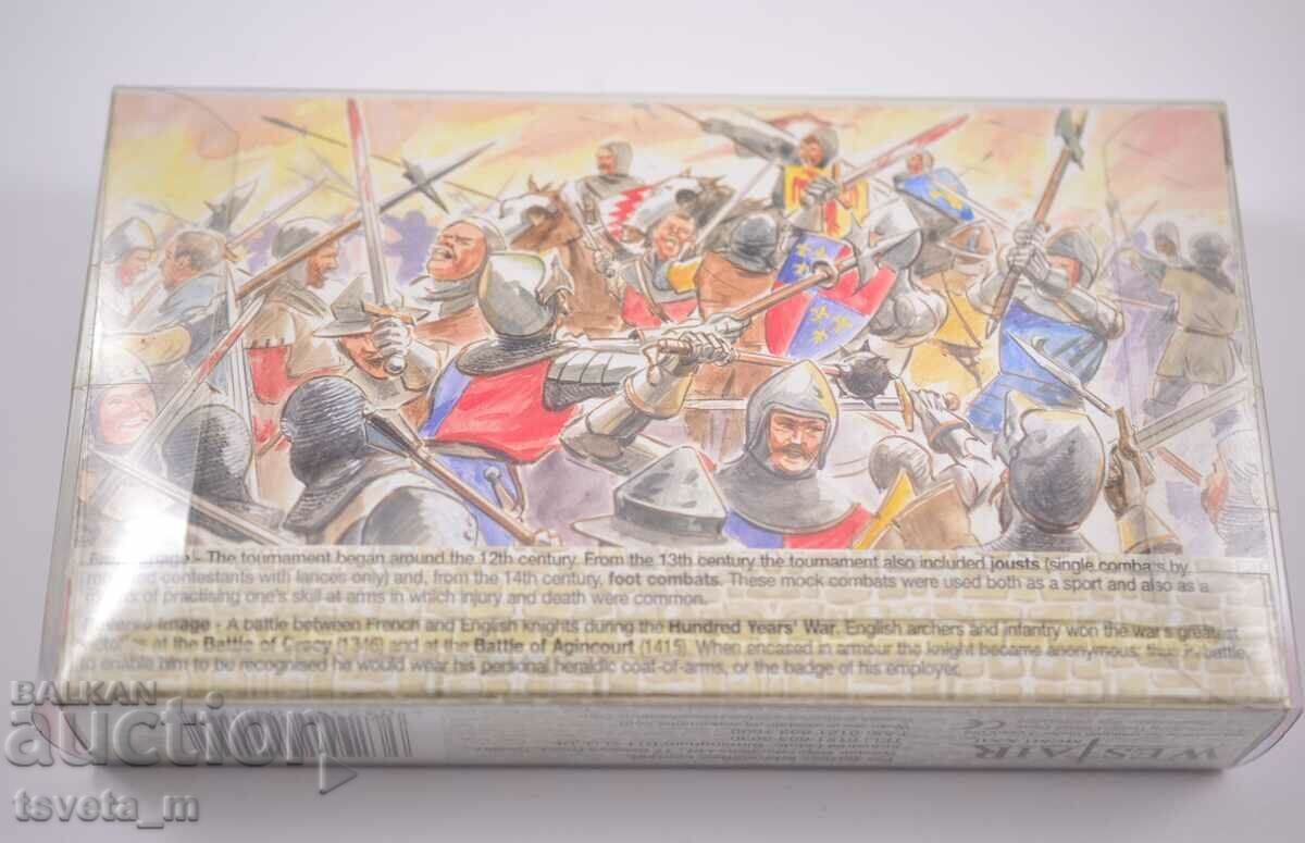 Delivery of Metal Soldiers Westair Knights Miniature Figures 5 pcs. Delivery of Metal Soldiers Westair Knights Miniature Figures 5 pcs.
