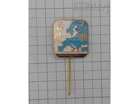 СОФИЯ 1971 ЕВРОПЕЙСКИ ТУРНИР ВДИГАНЕ ТЕЖЕСТИ ЗНАЧКА ЕМАЙЛ