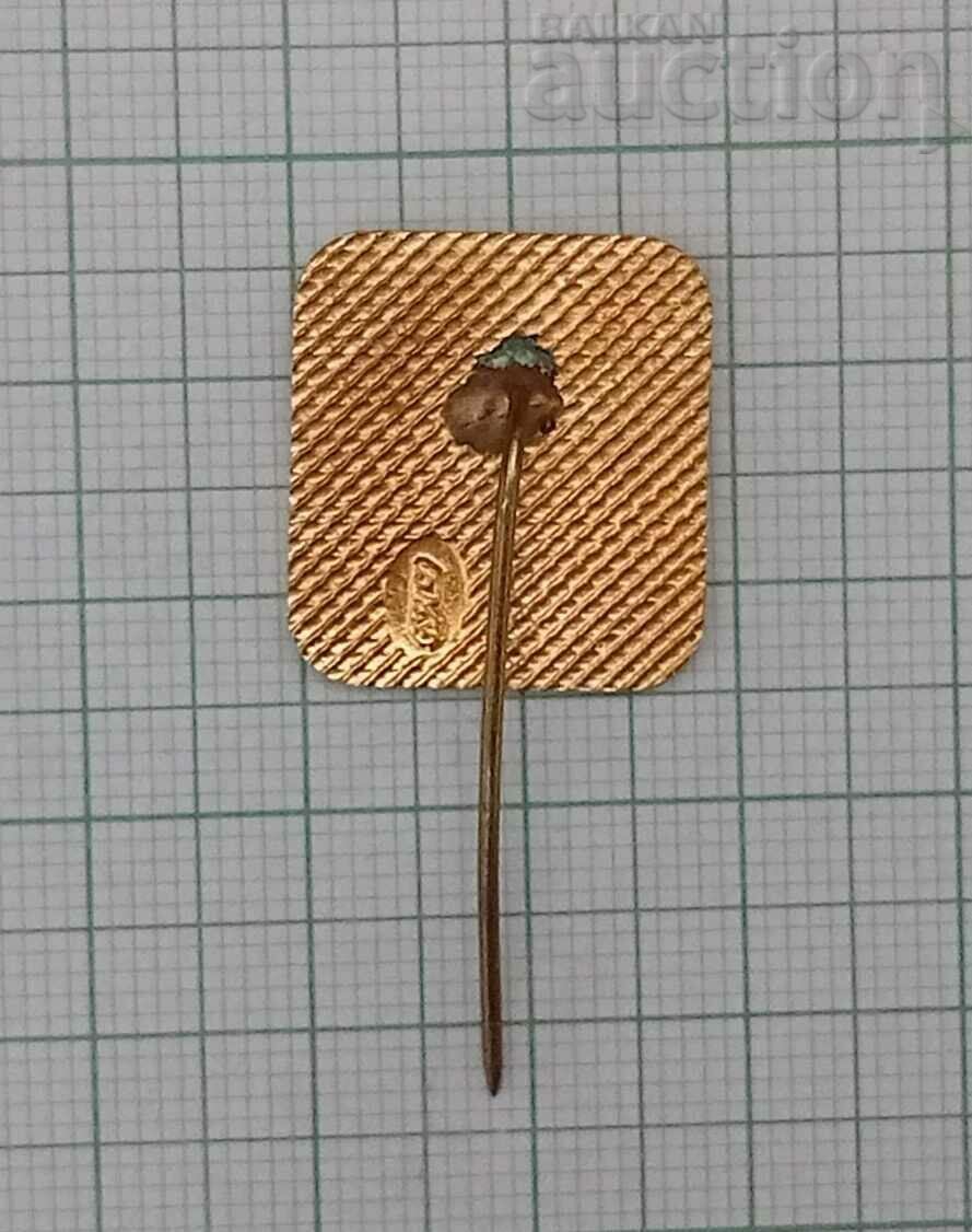 SOFIA 1971 EUROPEAN WEIGHTLIFTING TOURNAMENT BADGE ENAMEL / with price 20.00 BGN | € 10.23 SOFIA 1971 EUROPEAN WEIGHTLIFTING TOURNAMENT BADGE ENAMEL / with price 20.00 BGN | € 10.23