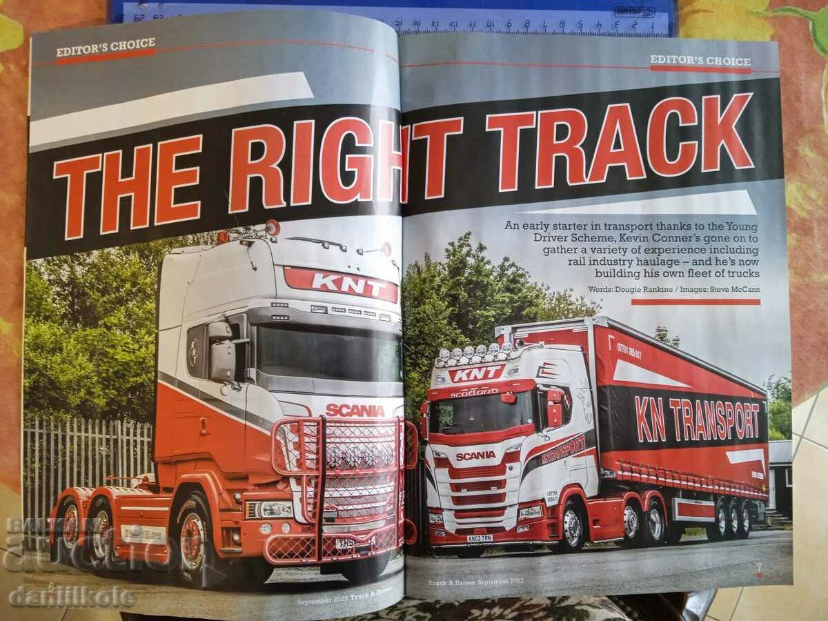 *$*Y*$* СПИСАНИЕ ЗА КАМИОНИ TRUCK DRIVER - 09. 2023 *$*Y*$* с цена 9.90 лв. | € 5.06 *$*Y*$* СПИСАНИЕ ЗА КАМИОНИ TRUCK DRIVER - 09. 2023 *$*Y*$* с цена 9.90 лв. | € 5.06