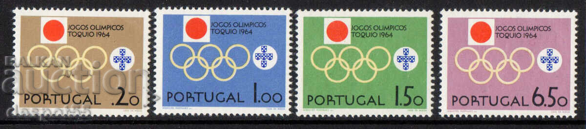 1964. Πορτογαλία. Ολυμπιακοί Αγώνες - Τόκιο, Ιαπωνία.
