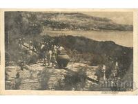 Παλιά καρτ ποστάλ - Balchik, θέα