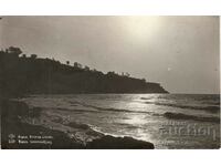 Old postcard - Varna, Sunrise