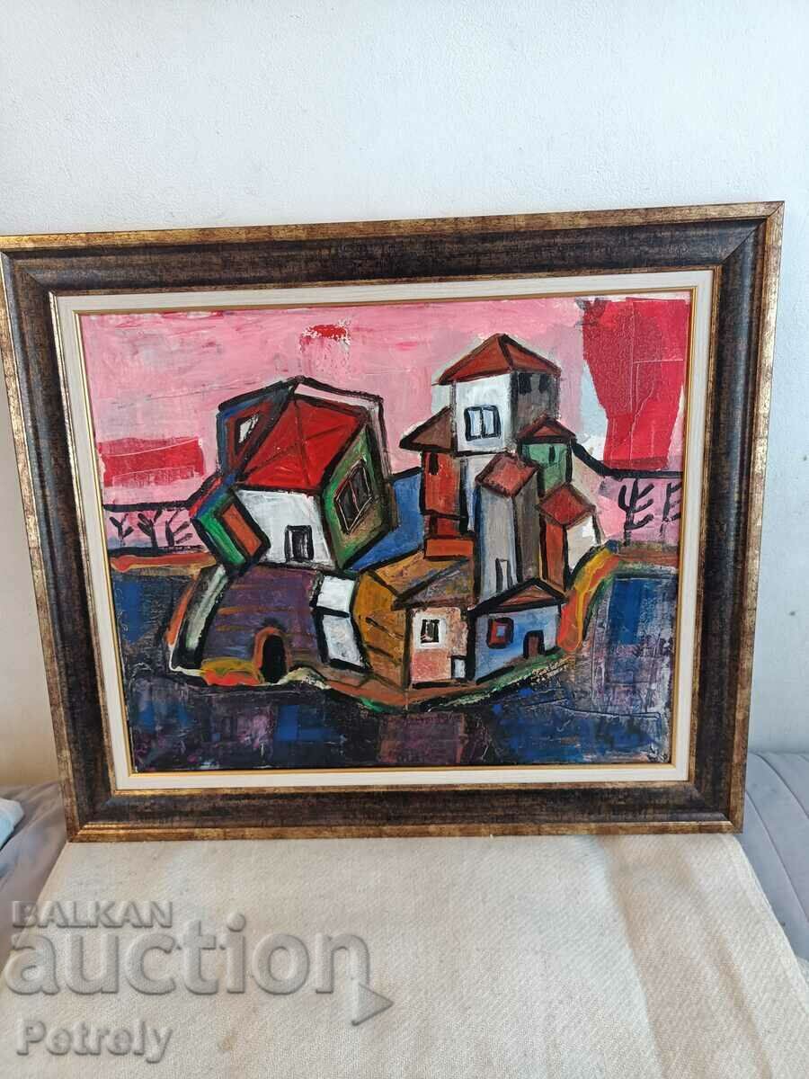 Delivery of Large Oil Painting