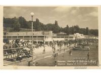 Παλιά καρτ ποστάλ - Βάρνα, θαλάσσια λουτρά
