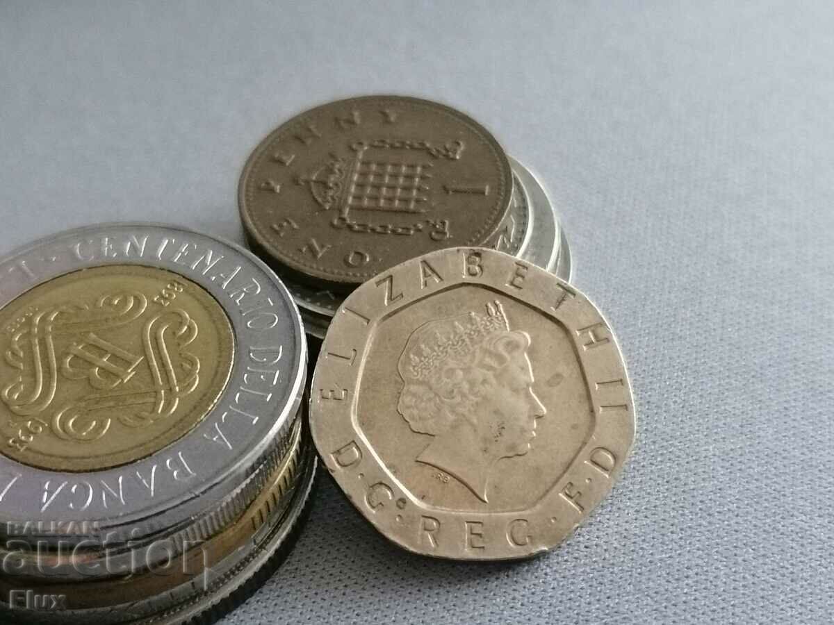 Κέρμα - Μεγάλη Βρετανία - 20 πένες | 2004 με τιμή 3.25 BGN | € 1.66 Κέρμα - Μεγάλη Βρετανία - 20 πένες | 2004 με τιμή 3.25 BGN | € 1.66