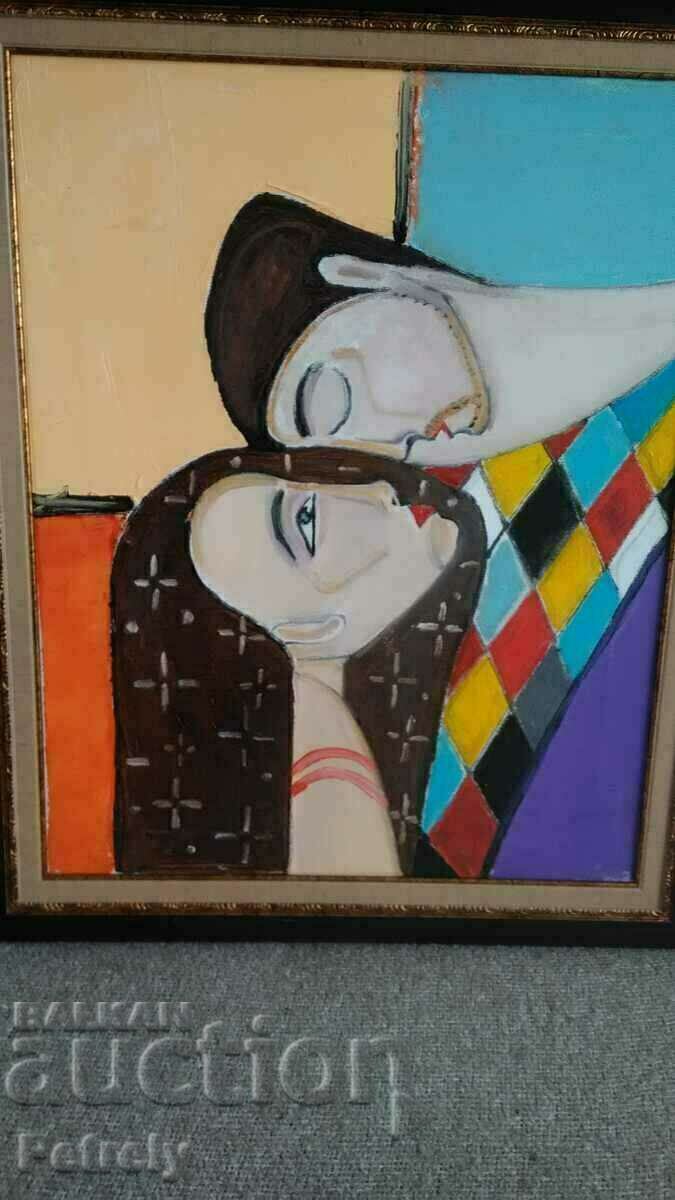 Oil painting with price 180.00 BGN | € 92.03