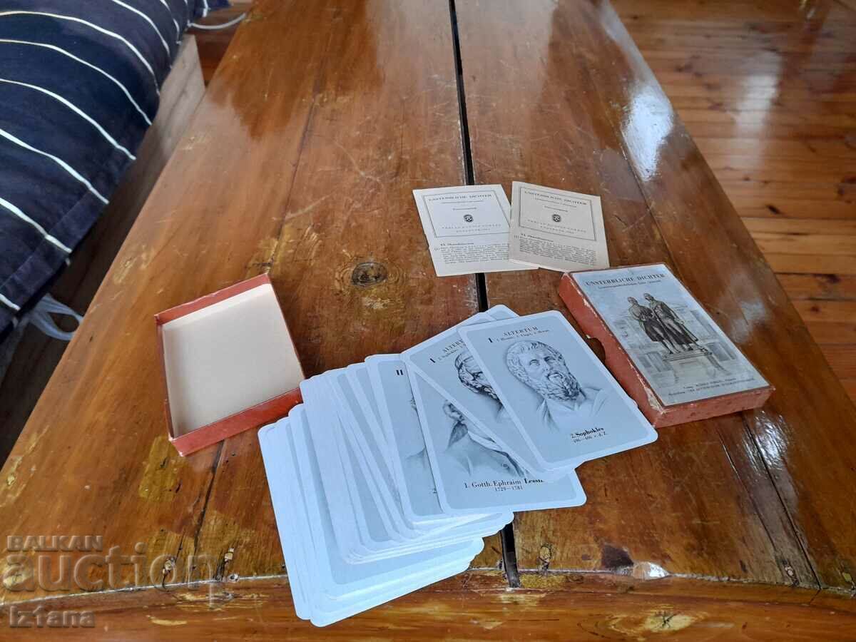 Old Immortal Poets playing cards with price 45.00 BGN | € 23.01 Old Immortal Poets playing cards with price 45.00 BGN | € 23.01