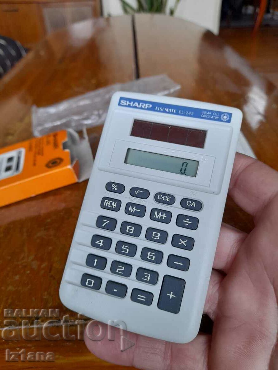 Licitație Calculator vechi Sharp Elsi Mate EL 243