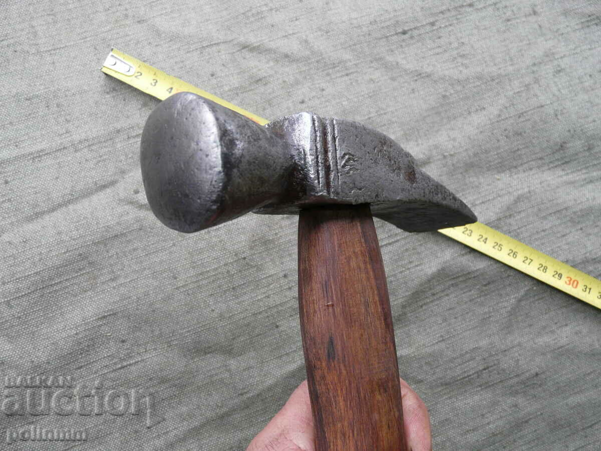 Delivery of Old Hand Forged Mason's Hammer - 233 Delivery of Old Hand Forged Mason's Hammer - 233