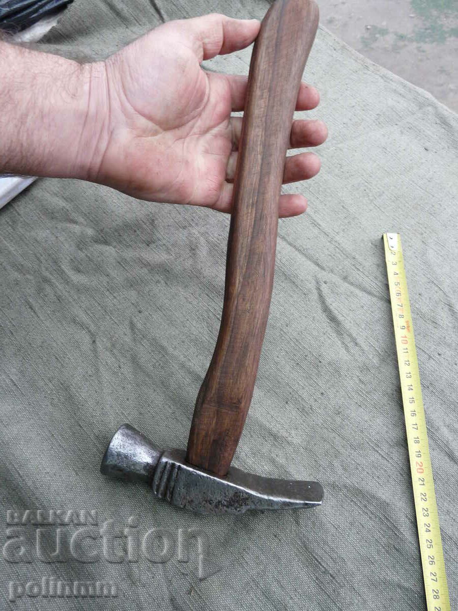 Old Hand Forged Mason's Hammer - 233 - 5 Old Hand Forged Mason's Hammer - 233 - 5