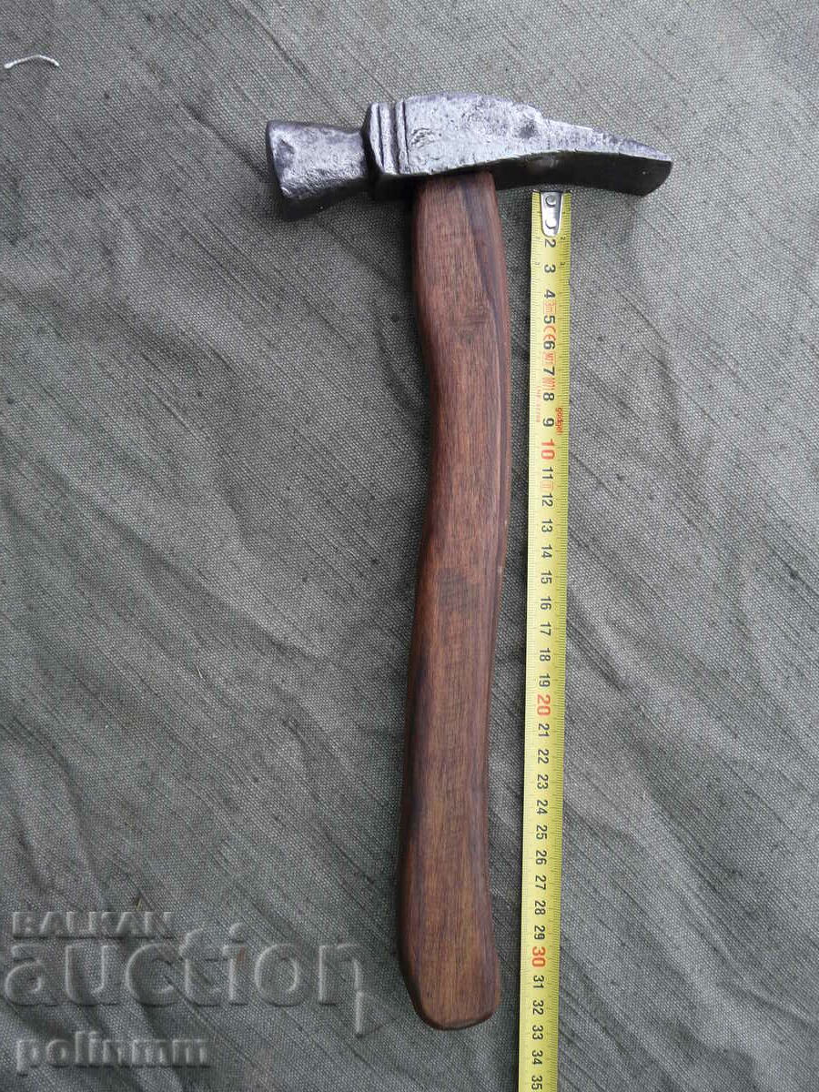 Old Hand Forged Mason's Hammer - 233