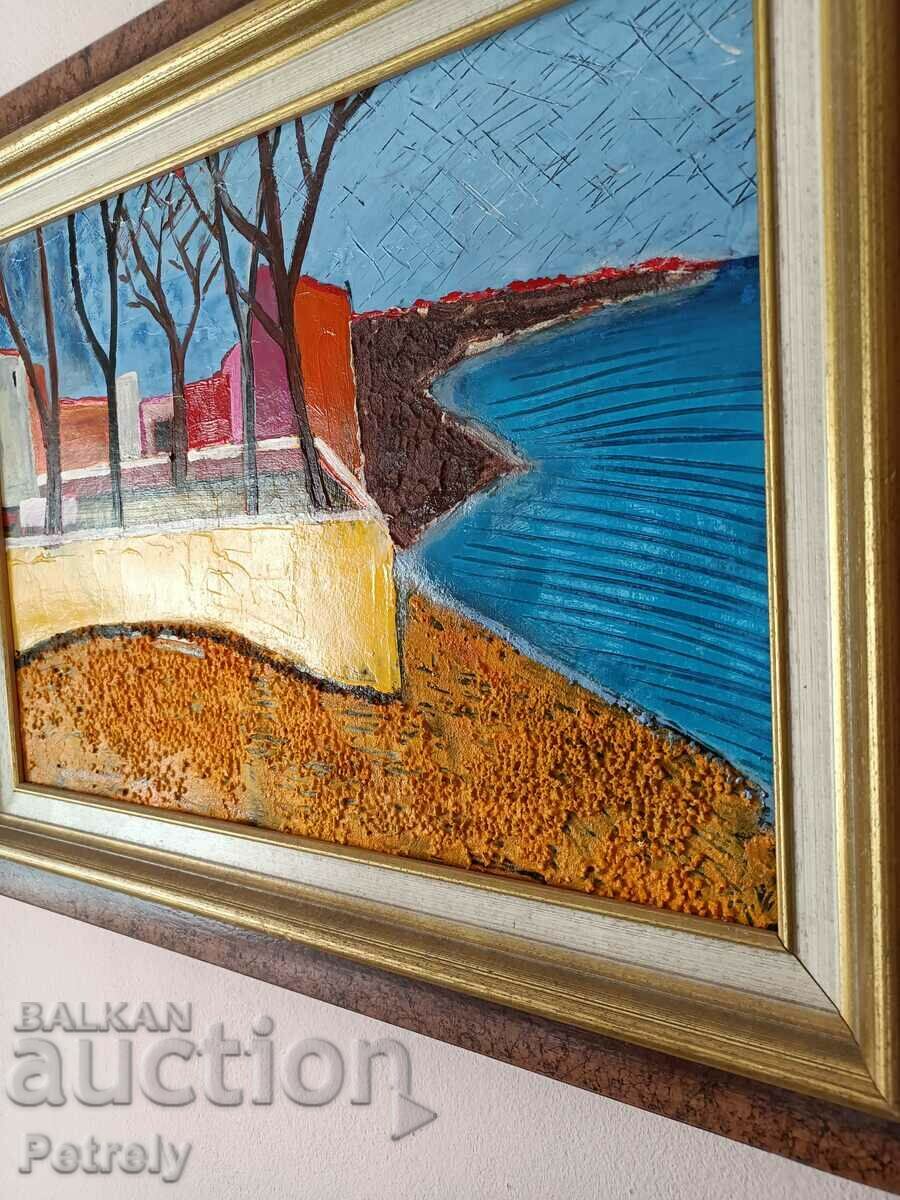 Παλιά ελαιογραφία με τιμή 250.00 BGN | € 127.82 Παλιά ελαιογραφία με τιμή 250.00 BGN | € 127.82