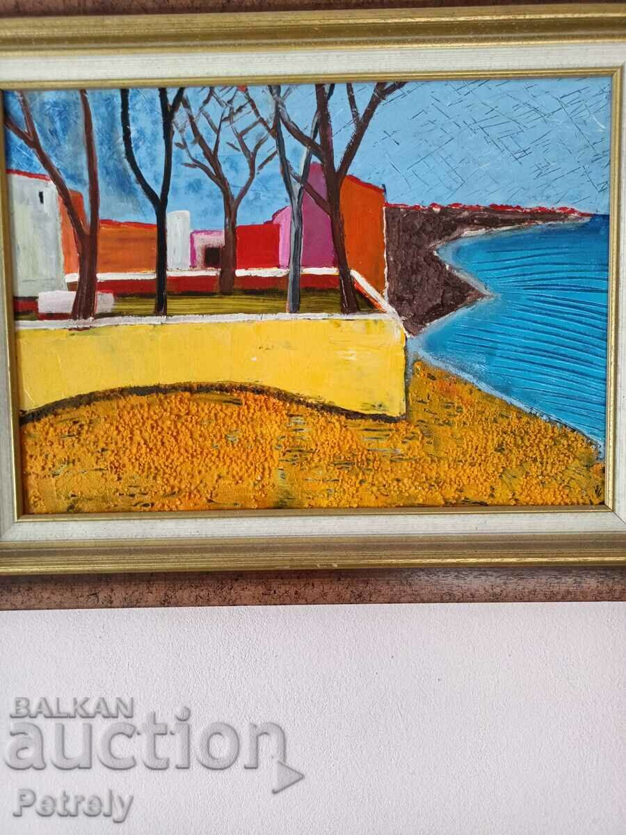 Δημοπρασία Παλιά ελαιογραφία Δημοπρασία Παλιά ελαιογραφία