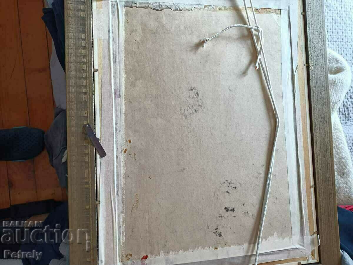 Δημοπρασία Παλιά ελαιογραφία Δημοπρασία Παλιά ελαιογραφία