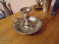old candlestick, 12.5/8 cm.