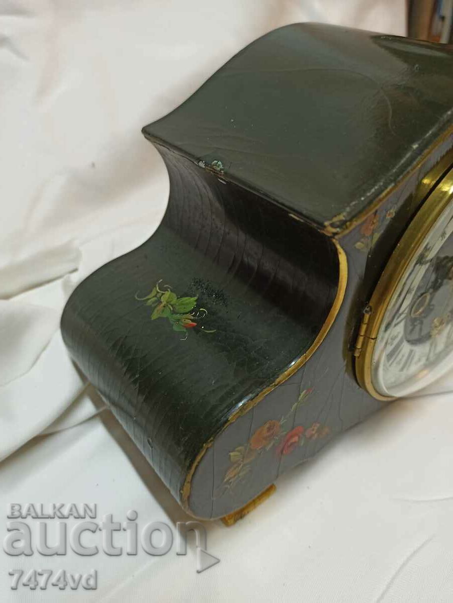 Delivery of Jean Perret & Cie S.A Geneve Antique Table Clock