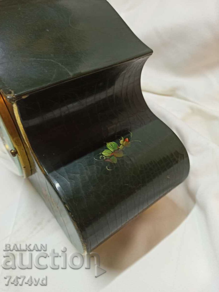 Jean Perret & Cie S.A Geneve Antique Table Clock - 5