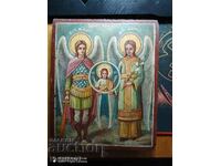 Ръчно рисувана икона 1947г