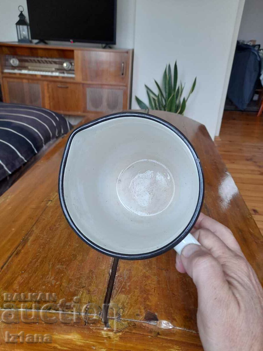 Old enamel jug - 5 Old enamel jug - 5