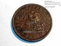 Canadian Provinces 1 penny 1852