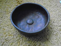 very old copper bowl /19th century/, 15./5 cm.