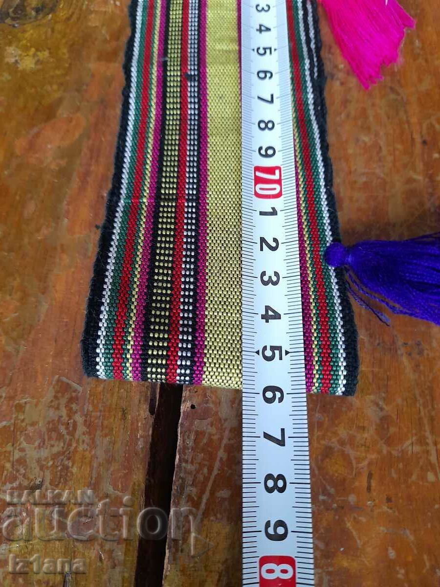Belt for folk costume, fabric - 5 Belt for folk costume, fabric - 5