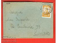 BULGARIA TRAVEL ENVELOPE SHIPKA 2 Left STATION SOFIA - SLIVEN 1934