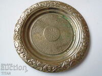 beautiful vintage pan, 11/5 cm., white metal, ornaments