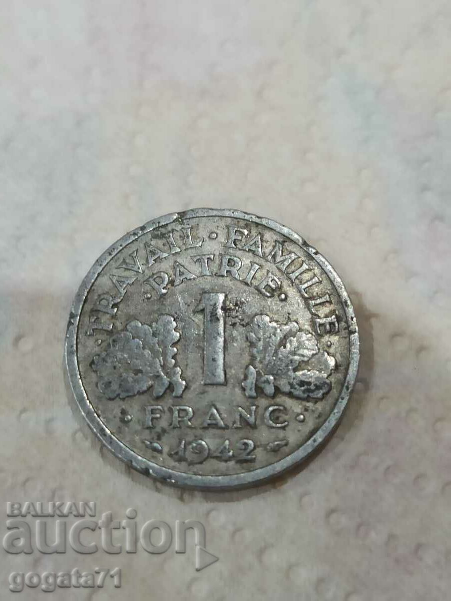 1 франк 1942