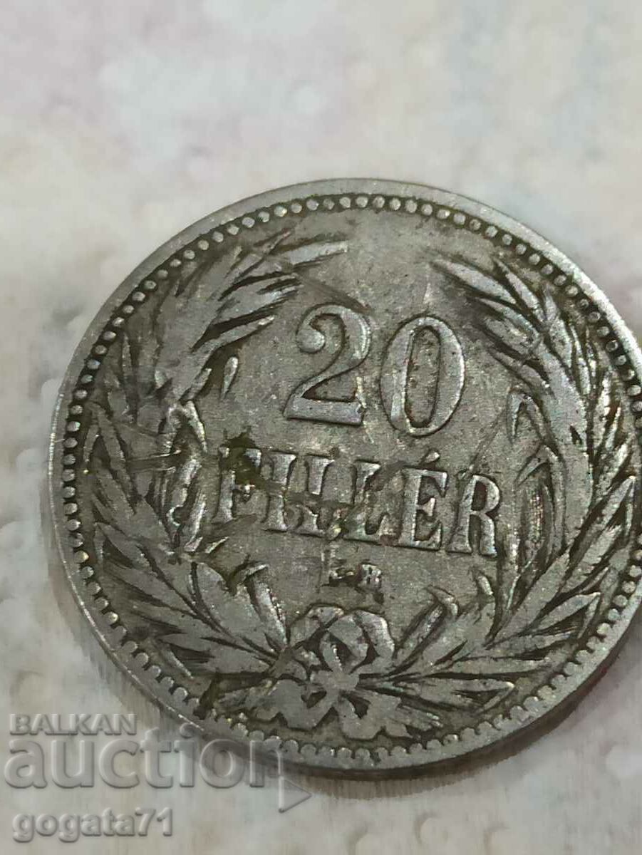 20 филера 1893