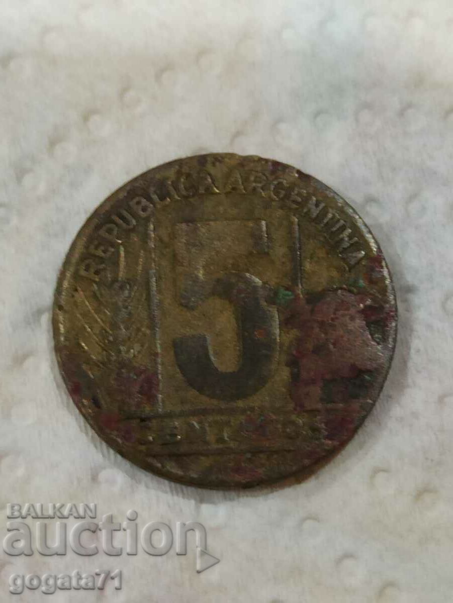 5 центавос 1947