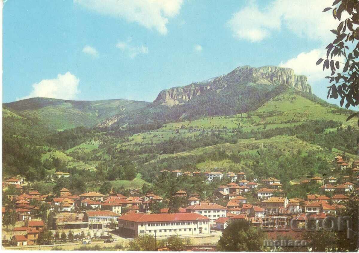 Old postcard - Teteven, View