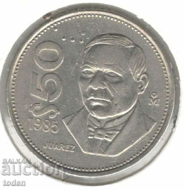 Mexico-50 Pesos-1985 Mo-KM# 495
