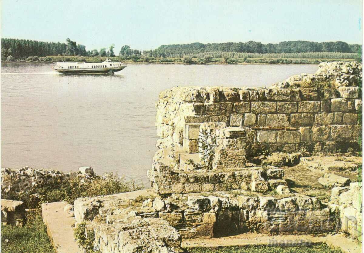 Old postcard - Silistra, The ancient fortress