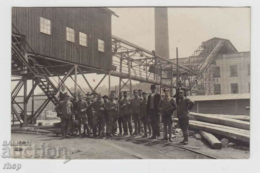 20s - 30s factory or mine old photo
