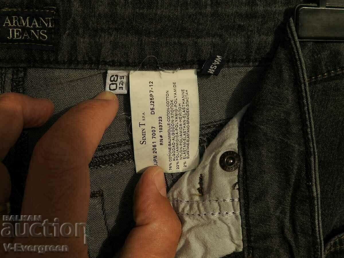 AJ Armani Jeans Original Women's Gray Jeans Italy (30) - 5 AJ Armani Jeans Original Women's Gray Jeans Italy (30) - 5