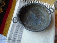 old solid copper tray, 29/6 cm., collector's item