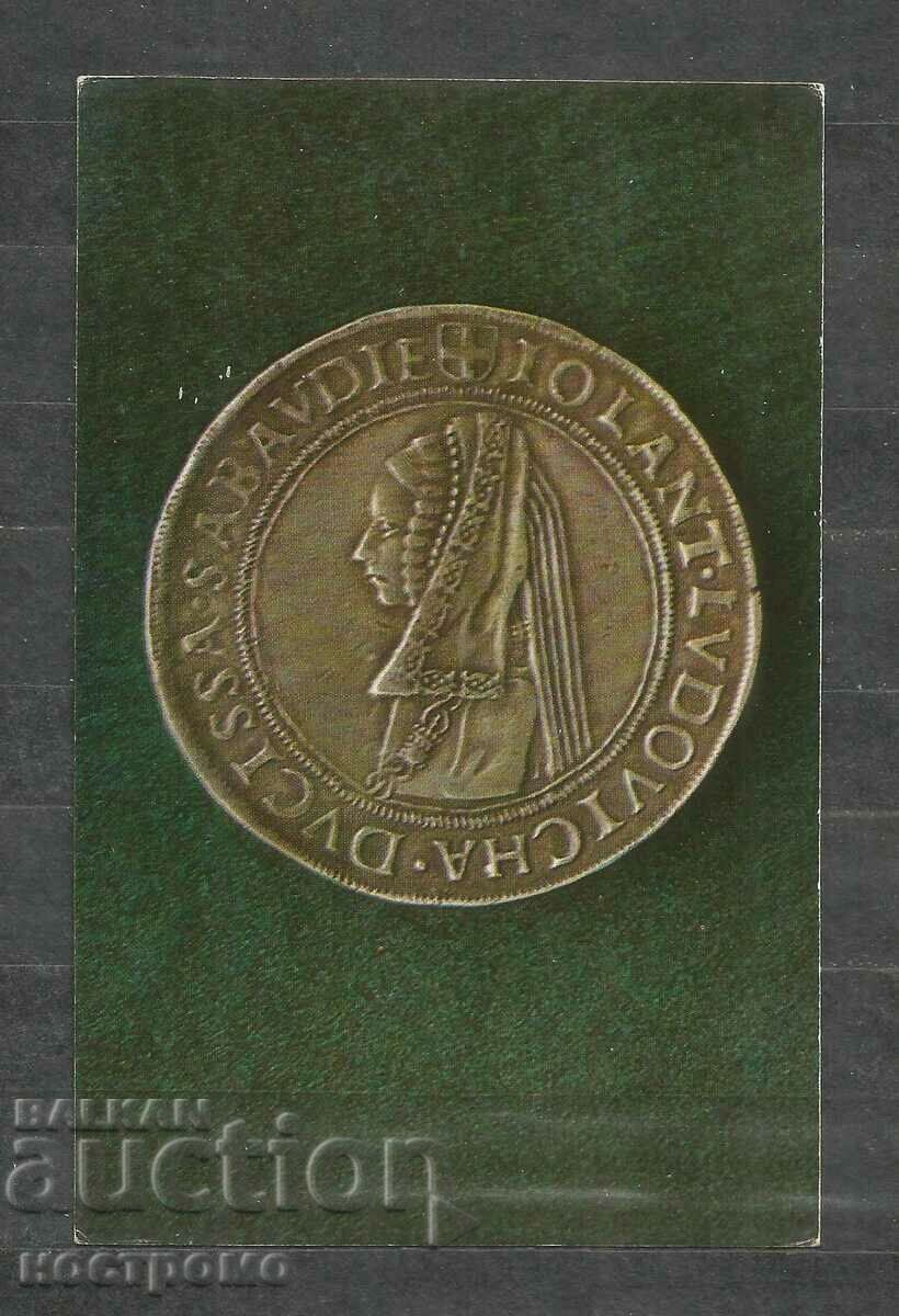 4 testoons coin - RUSSIA Old Post card - A 1347 with price 1.00 BGN | € 0.51