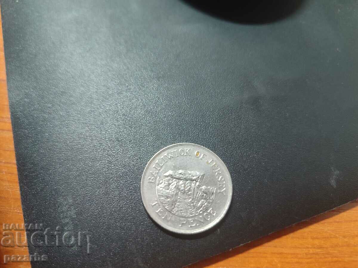 10 pence 1992 Insula Jersey