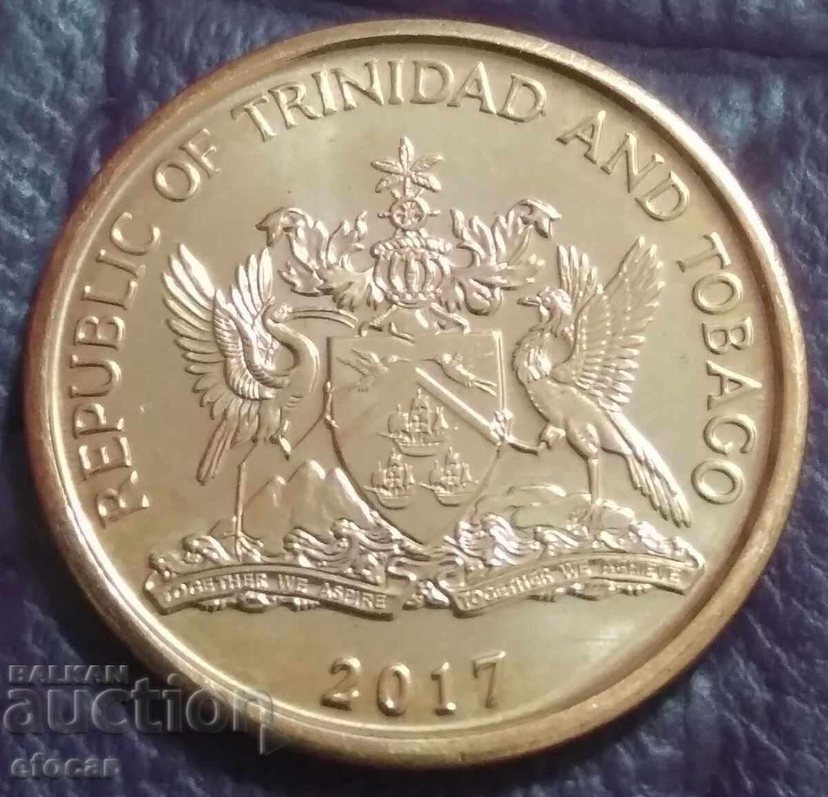 5 cenți Trinidad și Tobago 2017