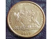 5 cents Trinidad and Tobago 2017