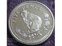 5 pence Gibraltar 2003