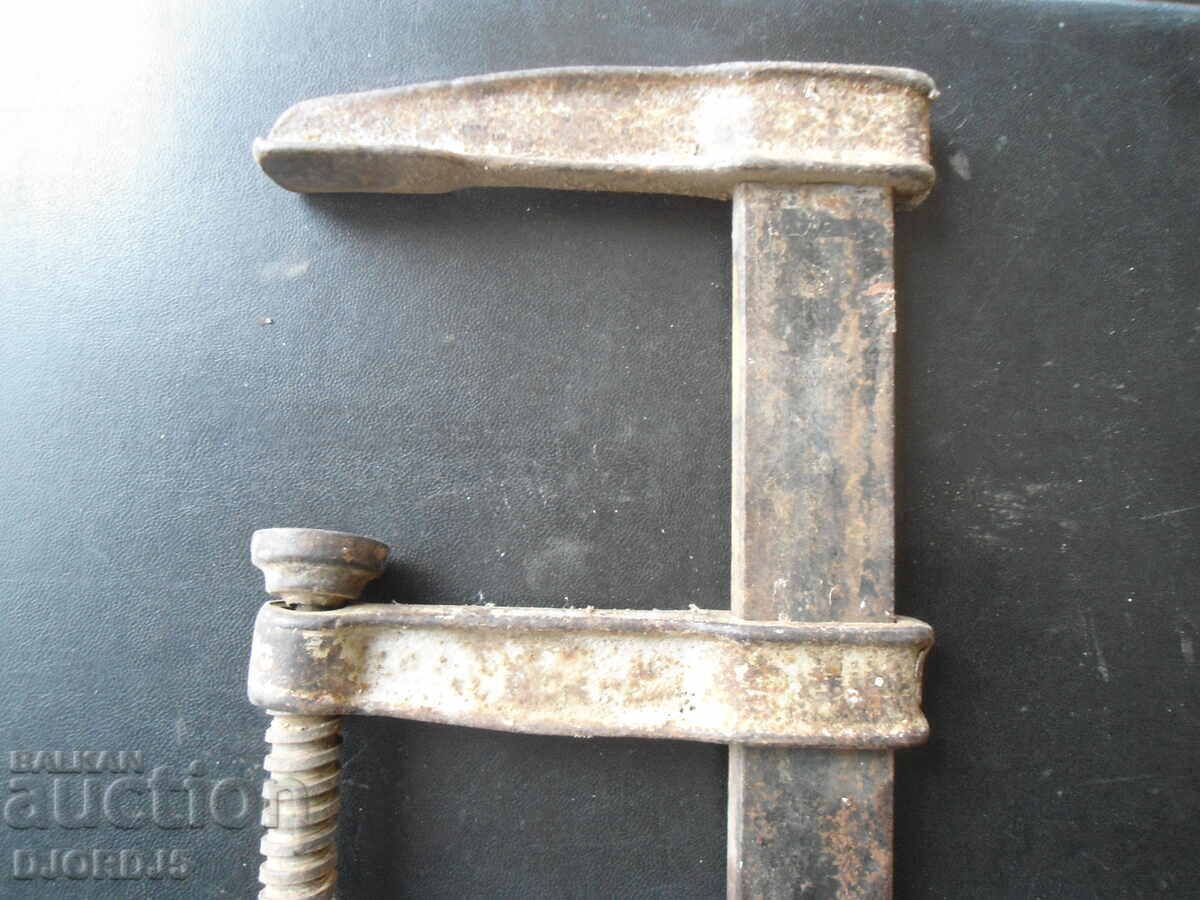 Auction Old carpenter's clamp Auction Old carpenter's clamp