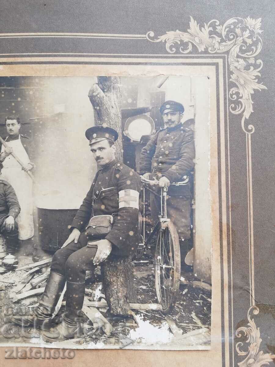 Delivery of Old photo cardboard Kingdom of Bulgaria - Delivery of Old photo cardboard Kingdom of Bulgaria -