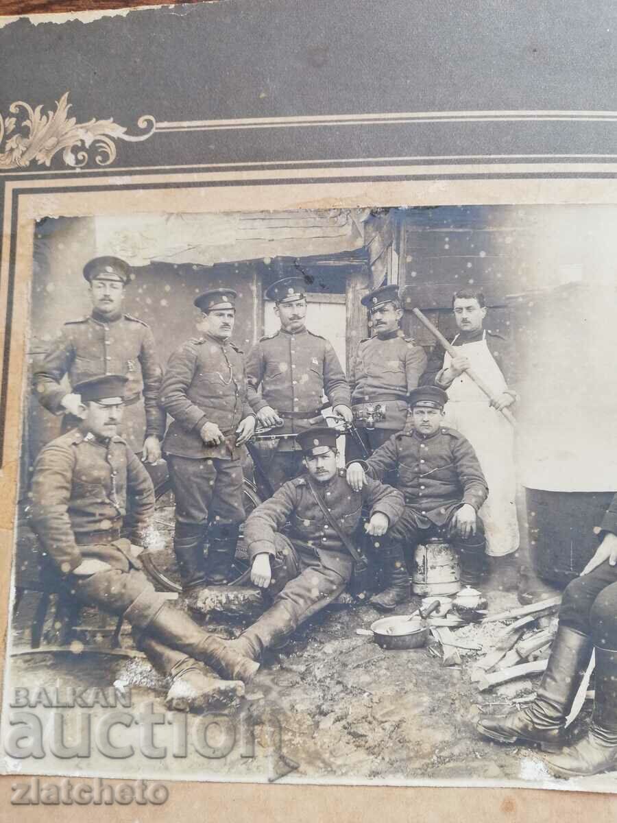 Old photo cardboard Kingdom of Bulgaria - - 5 Old photo cardboard Kingdom of Bulgaria - - 5